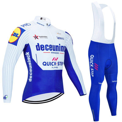 Teams - Professionelt Langærmet Cykelkit