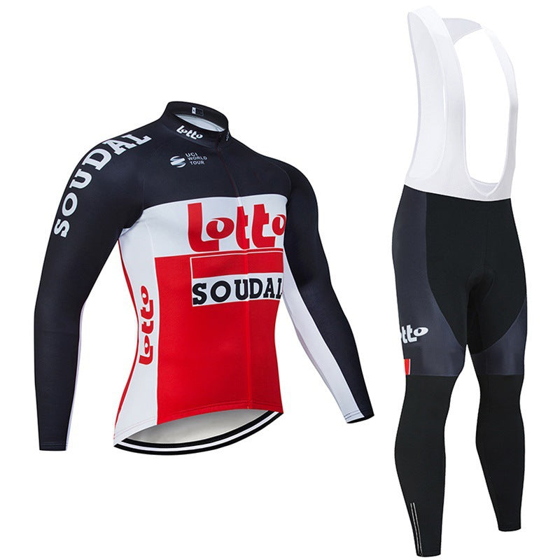 Teams - Professionelt Langærmet Cykelkit