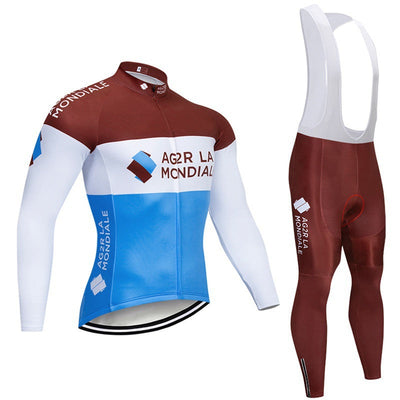 Teams - Professionelt Langærmet Cykelkit