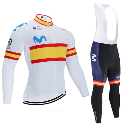 Teams - Professionelt Langærmet Cykelkit