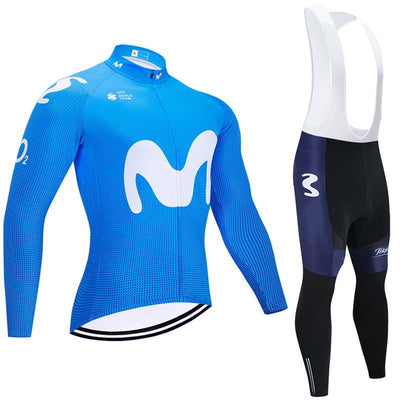 Teams - Professionelt Langærmet Cykelkit