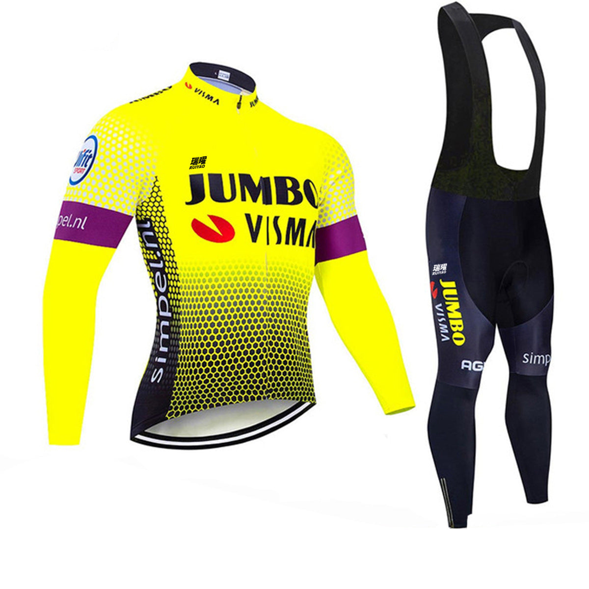 Jumbo - Professionelt Sæt med Lange Ærmer til Cykling