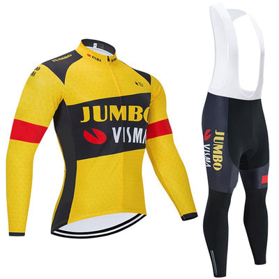 Teams - Professionelt Langærmet Cykelkit
